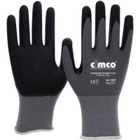 Standard Skinny Flex schwarz/grau 141267 Strickgewebe Arbeitshandschuh Größe (Handschuhe): 10, - Cimco von Cimco