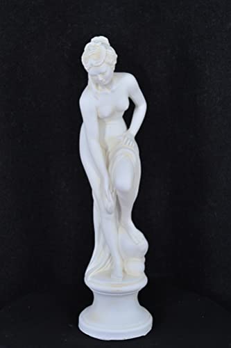 Frauenfigur Frauenstatue Skulptur Frauenbüste Handbemalt Vintage Stil Jugendstil 74.cm von Cinar