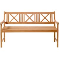 Cinas Gartenbank »Rosenborg«, 3er, Teak, (LxHxT): 150 x 89 x 58 cm - braun von Cinas