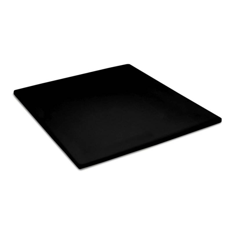 CINDERELLA SATIN TOPPER-SPANNBETTLAKEN UNI - Black - 180x210 cm von Cinderella