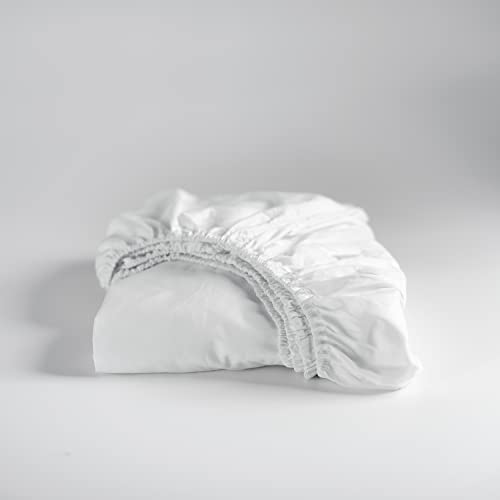 Cinderella Spannbetttuch Basic Baumwolle 90x220 White(bis 25cm) von Cinderella