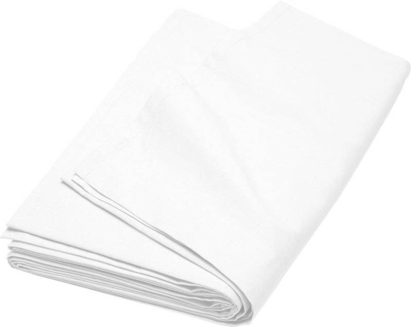 Cinderella Bettlaken Sundays für 20 cm Höhe, Satin, Gummizug: ohne, (1 Stück), Kühl im Sommer – zusätzliche Schicht im Winter von Cinderella