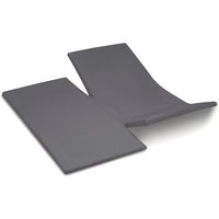Cinderella Spannbettlaken "Satin Split Sundays", für Topper bis 15 cm Höhe von Cinderella