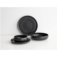 Auf Bestellung Gefertigt - 4-Teiliges Set Handgedrehtes Porzellan | Mit 23 cm Großem Teller von CindyLabrecqueDesign