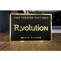 Rvolution Heimkino Schild Rvolution Heimkino Schild von CineSigns