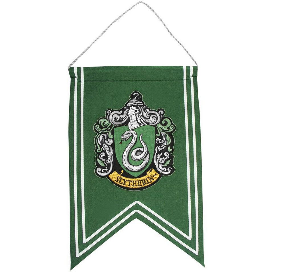 Cinereplicas Dekoobjekt Slytherin Wandbehang mit Kordel von Cinereplicas