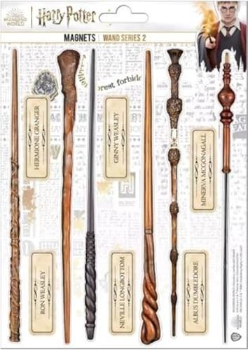 Schaumstoffmagnetbrett – Zauberstäbe – Harry Potter von Cinereplicas