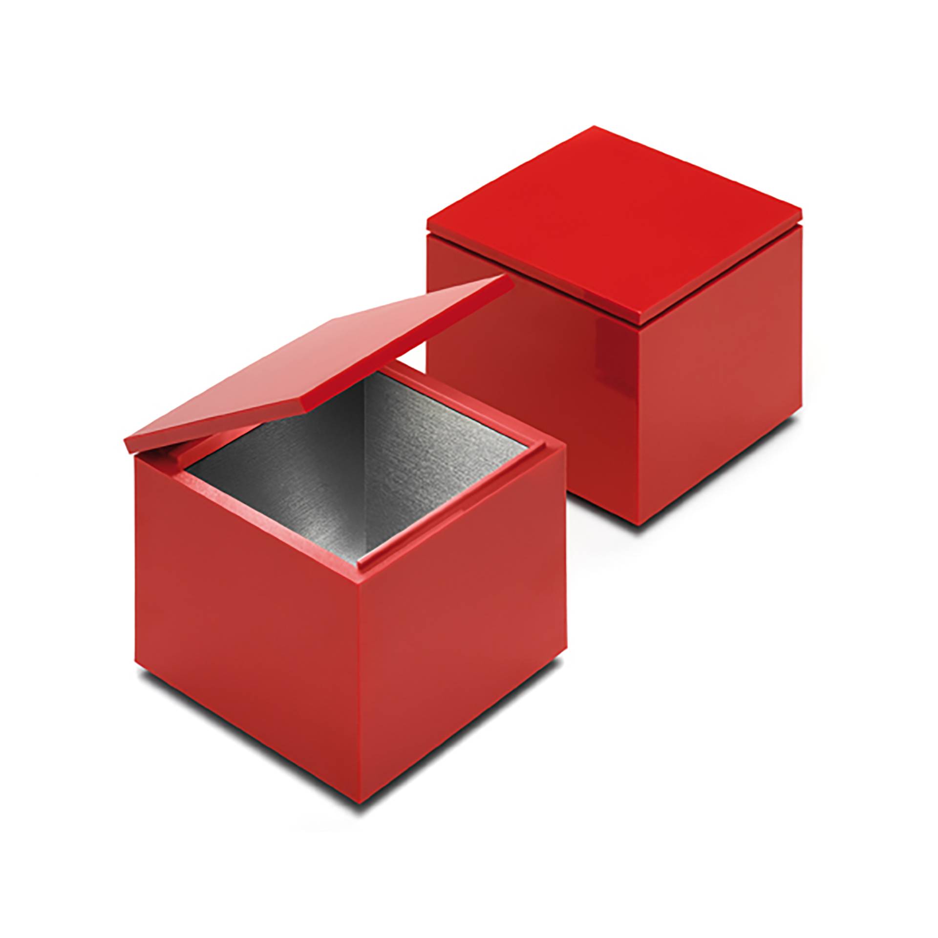 Cini & Nils - Cuboluce Wireless LED Akkuleuchte - rot/glänzend/LxBxH 10x10x11cm/100-240V/2W/260lm/2700K/CRI90/Lithium Ionen Akku/mit Micro-USB Ladekab Cini & Nils - Cuboluce Wireless LED Akkuleuchte - rot/glänzend/LxBxH 10x10x11cm/100-240V/2W/260lm/2700K/CRI90/Lithium Ionen Akku/mit Micro-USB Ladekab von Cini & Nils