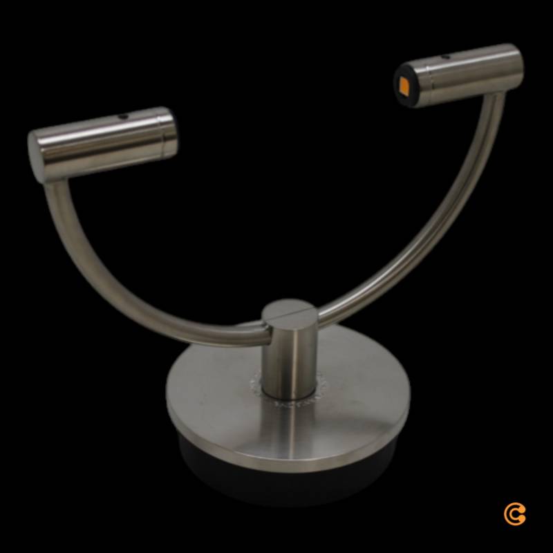 Cini & Nils Gradi Mini Led Deckenleuchte Nickel Satinato 12 W Dimmbar Siehe Text B-Ware von Cini & Nils