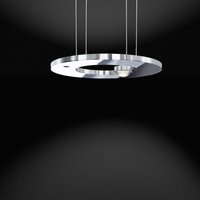 Cini & Nils Passepartout25 sopratavolo LED Pendelleuchte, mit Sensordimmer Chrom / Alu geschliffen von Cini & Nils