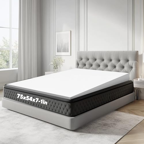 Cinnvoice Matratzenkeil, Neigungskeil für Säurereflux, Nacken- und Rückenschmerzen, Schnarchen, verstellbarer Aufzug unter der Matratze, Auflage für Schlafzimmer (17,8 cm groß) von Cinnvoice