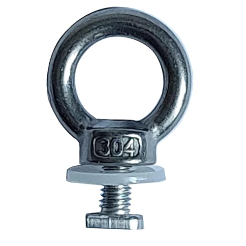 Cinsersr Hammerkopfschrauben M6 Ringschraube M6 Ringmutter M6 304 Ringmutter Aus Edelstahl Mit hoher Tragfähigkeit Zur Befestigung Von Ringschrauben Zum Aufhängen Cinsersr Hammerkopfschrauben M6 Ringschraube M6 Ringmutter M6 304 Ringmutter Aus Edelstahl Mit hoher Tragfähigkeit Zur Befestigung Von Ringschrauben Zum Aufhängen von Cinsersr