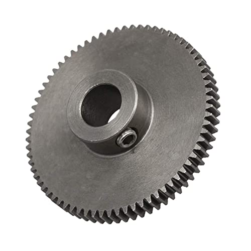 Ritzel 0,5 Modul 72 Zähne Stufenstirnrad Ritzel 5mm 6mm 8mm Bohrung Metallgetriebe 45 Stahl Motor Getriebebohrung Welle (Größe: 8mm Bohrung) (Size : 8mm bore) von CioNeL