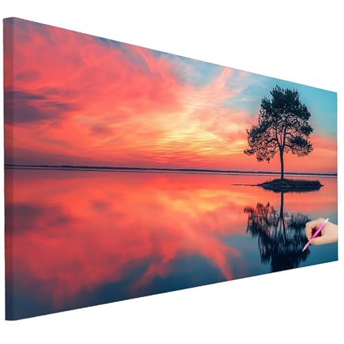Diamond Painting Erwachsene Landschaft Diamond Painting XXL 80x30cm 5D DIY Baum Diamant Kunst Groß Set Basteln Erwachsene Diamant Malerei Stickerei Kreuzstich Set für Deko Wohnzimmer Geschenke H-90 Diamond Painting Erwachsene Landschaft Diamond Painting XXL 80x30cm 5D DIY Baum Diamant Kunst Groß Set Basteln Erwachsene Diamant Malerei Stickerei Kreuzstich Set für Deko Wohnzimmer Geschenke H-90 von Ciooyxee