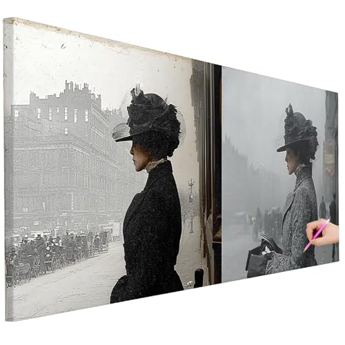 Diamond Painting Erwachsene Retro Diamond Painting XXL 150x60cm DIY Frau Diamant Kunst Groß Set Basteln Erwachsene Diamant Malerei Stickerei Kreuzstich Set Deko Wohnzimmer Geschenke für Frauen J-22 Diamond Painting Erwachsene Retro Diamond Painting XXL 150x60cm DIY Frau Diamant Kunst Groß Set Basteln Erwachsene Diamant Malerei Stickerei Kreuzstich Set Deko Wohnzimmer Geschenke für Frauen J-22 von Ciooyxee