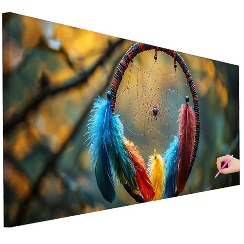 Diamond Painting Erwachsene Traumfänger Diamond Painting XXL 150x60cm DIY Sonnenuntergang Diamant Kunst Groß Set Basteln Erwachsene Diamant Malerei Stickerei Kreuzstich Set Geschenke für Frauen I-35 Diamond Painting Erwachsene Traumfänger Diamond Painting XXL 150x60cm DIY Sonnenuntergang Diamant Kunst Groß Set Basteln Erwachsene Diamant Malerei Stickerei Kreuzstich Set Geschenke für Frauen I-35 von Ciooyxee