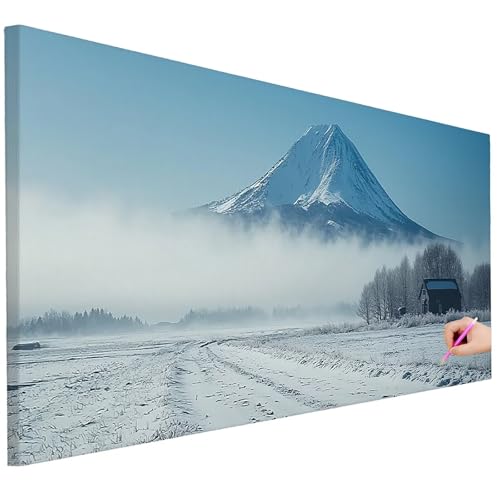 Diamond Painting XXL Groß 100x40cm Diamond Painting Berg Bilder Set 5D Diamant Kunst Landschaft Bastelset Erwachsene, DIY Full Diamant Malerei Kreativ Set für Erwachsene für Wanddeko Geschenke K-88 Diamond Painting XXL Groß 100x40cm Diamond Painting Berg Bilder Set 5D Diamant Kunst Landschaft Bastelset Erwachsene, DIY Full Diamant Malerei Kreativ Set für Erwachsene für Wanddeko Geschenke K-88 von Ciooyxee