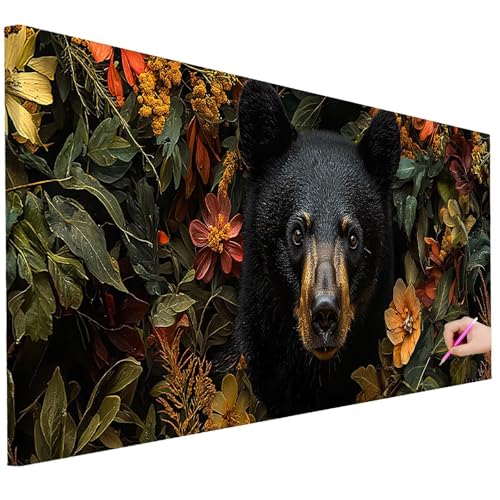 Diamond Painting XXL Groß 100x40cm Diamond Painting Tragen Bilder Set 5D Diamant Kunst Anlage Bastelset Erwachsene, DIY Full Diamant Malerei Kreativ Set für Erwachsene für Wanddeko Geschenke L-41 von Ciooyxee