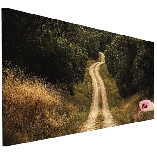 Diamond Painting XXL Groß 130x50cm Diamond Painting Wald Bilder Set Diamant Kunst Anlage Bastelset Erwachsene Zimmer Deko, DIY Full Diamant Malerei Kreativ Set für Erwachsene Wanddeko Geschenke L-65 Diamond Painting XXL Groß 130x50cm Diamond Painting Wald Bilder Set Diamant Kunst Anlage Bastelset Erwachsene Zimmer Deko, DIY Full Diamant Malerei Kreativ Set für Erwachsene Wanddeko Geschenke L-65 von Ciooyxee