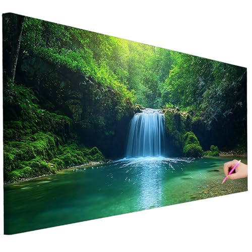Diamond Painting XXL Groß 150x60cm Diamond Painting Wald Bilder Set Diamant Kunst Fallen Bastelset Erwachsene Zimmer Deko, DIY Full Diamant Malerei Kreativ Set für Erwachsene Wanddeko Geschenke F-87 Diamond Painting XXL Groß 150x60cm Diamond Painting Wald Bilder Set Diamant Kunst Fallen Bastelset Erwachsene Zimmer Deko, DIY Full Diamant Malerei Kreativ Set für Erwachsene Wanddeko Geschenke F-87 von Ciooyxee