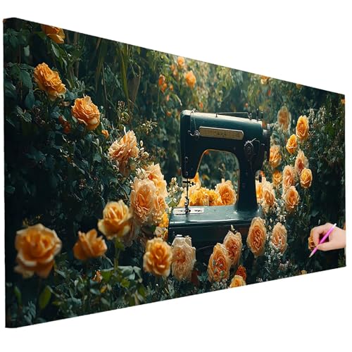 Diamond Painting XXL Groß 200x80cm Diamond Painting Blumen Bilder Set 5D Diamant Kunst Anlage Bastelset Erwachsene, DIY Full Diamant Malerei Kreativ Set für Erwachsene für Wanddeko Geschenke I-06 Diamond Painting XXL Groß 200x80cm Diamond Painting Blumen Bilder Set 5D Diamant Kunst Anlage Bastelset Erwachsene, DIY Full Diamant Malerei Kreativ Set für Erwachsene für Wanddeko Geschenke I-06 von Ciooyxee