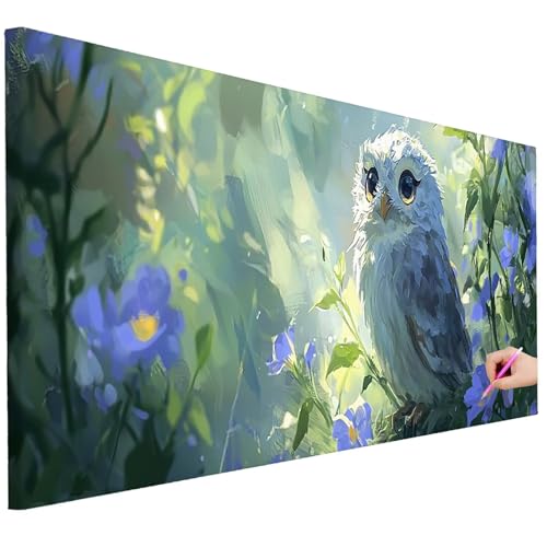 Diamond Painting XXL Groß 200x80cm Diamond Painting Eule Bilder Set Diamant Kunst Blume Bastelset Erwachsene Zimmer Deko, DIY Full Diamant Malerei Kreativ Set für Erwachsene Wanddeko Geschenke I-84 Diamond Painting XXL Groß 200x80cm Diamond Painting Eule Bilder Set Diamant Kunst Blume Bastelset Erwachsene Zimmer Deko, DIY Full Diamant Malerei Kreativ Set für Erwachsene Wanddeko Geschenke I-84 von Ciooyxee