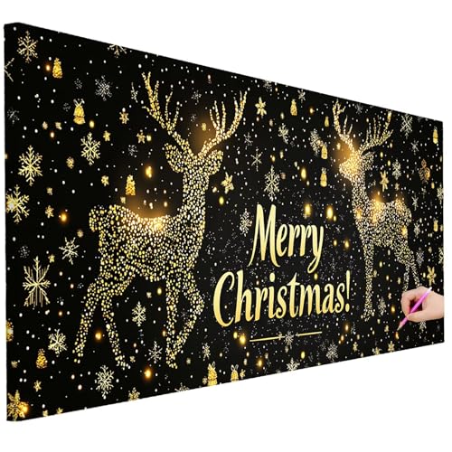 Diamond Painting XXL Groß 200x80cm Diamond Painting Weihnachten Bilder Set 5D Diamant Kunst Glitzer Bastelset Erwachsene DIY Full Diamant Malerei Kreativ Set für Erwachsene für Wanddeko Geschenke L-23 Diamond Painting XXL Groß 200x80cm Diamond Painting Weihnachten Bilder Set 5D Diamant Kunst Glitzer Bastelset Erwachsene DIY Full Diamant Malerei Kreativ Set für Erwachsene für Wanddeko Geschenke L-23 von Ciooyxee