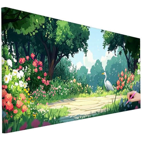 Diamond Painting XXL Groß 250x100cm Diamond Painting Wald Bilder Set Diamant Kunst Baum Bastelset Erwachsene Zimmer Deko, DIY Full Diamant Malerei Kreativ Set für Erwachsene Wanddeko Geschenke K-92 Diamond Painting XXL Groß 250x100cm Diamond Painting Wald Bilder Set Diamant Kunst Baum Bastelset Erwachsene Zimmer Deko, DIY Full Diamant Malerei Kreativ Set für Erwachsene Wanddeko Geschenke K-92 von Ciooyxee