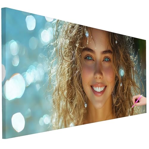 Diamond Painting XXL Groß 80x30cm Diamond Painting Fantasy Bilder Set Diamant Kunst Frau Bastelset Erwachsene Zimmer Deko, DIY Full Diamant Malerei Kreativ Set für Erwachsene Wanddeko Geschenke F-49 Diamond Painting XXL Groß 80x30cm Diamond Painting Fantasy Bilder Set Diamant Kunst Frau Bastelset Erwachsene Zimmer Deko, DIY Full Diamant Malerei Kreativ Set für Erwachsene Wanddeko Geschenke F-49 von Ciooyxee