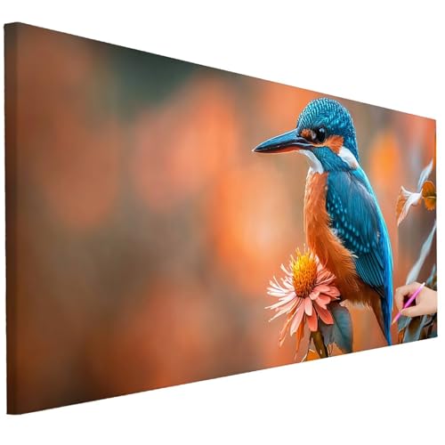Diamond Painting XXL Groß 80x30cm Diamond Painting Vogel Bilder Set Diamant Kunst Blume Bastelset Erwachsene Zimmer Deko, DIY Full Diamant Malerei Kreativ Set für Erwachsene Wanddeko Geschenke L-61 Diamond Painting XXL Groß 80x30cm Diamond Painting Vogel Bilder Set Diamant Kunst Blume Bastelset Erwachsene Zimmer Deko, DIY Full Diamant Malerei Kreativ Set für Erwachsene Wanddeko Geschenke L-61 von Ciooyxee
