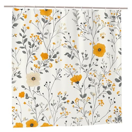 Duschvorhang 240x200 Duschvorhang Blumen Duschrollo mit Gewicht Duschvorhänge Badewanne Ländlich Wasserdicht Polyester Duschrollo Waschbar Duschvorhänge mit 12 Haken für Badezimmer Badewanne B-02 Duschvorhang 240x200 Duschvorhang Blumen Duschrollo mit Gewicht Duschvorhänge Badewanne Ländlich Wasserdicht Polyester Duschrollo Waschbar Duschvorhänge mit 12 Haken für Badezimmer Badewanne B-02 von Ciooyxee