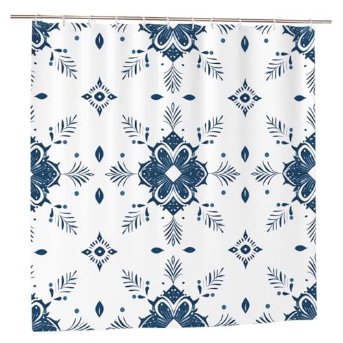 Duschvorhang Boho Duschvorhang 200x200 Duschrollo Weiß Duschvorhänge mit Gewicht Wasserdicht Shower Curtains Waschbar Polyester Duschvorhänge mit 12 Haken Badezimmer Deko Geschenke für Frauen A-96 Duschvorhang Boho Duschvorhang 200x200 Duschrollo Weiß Duschvorhänge mit Gewicht Wasserdicht Shower Curtains Waschbar Polyester Duschvorhänge mit 12 Haken Badezimmer Deko Geschenke für Frauen A-96 von Ciooyxee