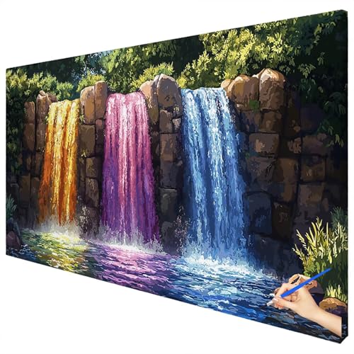 Malen Nach Zahlen Erwachsene Fallen 70x30cm XXL Malen Nach Zahlen Kinder ab 10 DIY Set Erwachsene Anfänger Paint by Numbers Wald Handgemalt Ölgemälde Leinwand Kit Geschenke für Frauen Herbstdeko C-97 Malen Nach Zahlen Erwachsene Fallen 70x30cm XXL Malen Nach Zahlen Kinder ab 10 DIY Set Erwachsene Anfänger Paint by Numbers Wald Handgemalt Ölgemälde Leinwand Kit Geschenke für Frauen Herbstdeko C-97 von Ciooyxee