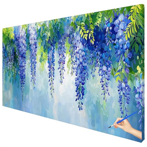 Malen Nach Zahlen Erwachsene Groß 100x40cm Malen Nach Zahlen Pflanzen Basteln Erwachsene Blumen Paint by Numbers Adult Kit DIY Acrylfarbe Ölgemälde Set für Anfänger, Geschenke für Frauen Deko E-34 Malen Nach Zahlen Erwachsene Groß 100x40cm Malen Nach Zahlen Pflanzen Basteln Erwachsene Blumen Paint by Numbers Adult Kit DIY Acrylfarbe Ölgemälde Set für Anfänger, Geschenke für Frauen Deko E-34 von Ciooyxee