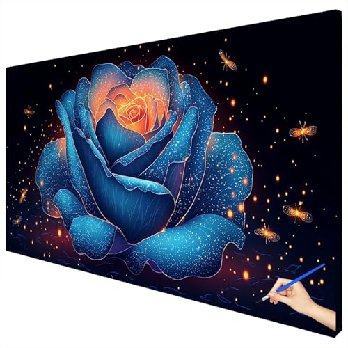 Malen Nach Zahlen Erwachsene Groß 120x50cm Malen Nach Zahlen Fantasy Basteln Erwachsene Rose Paint by Numbers Adult Kit DIY Acrylfarbe Ölgemälde Set für Anfänger, Geschenke für Frauen Deko D-13 Malen Nach Zahlen Erwachsene Groß 120x50cm Malen Nach Zahlen Fantasy Basteln Erwachsene Rose Paint by Numbers Adult Kit DIY Acrylfarbe Ölgemälde Set für Anfänger, Geschenke für Frauen Deko D-13 von Ciooyxee