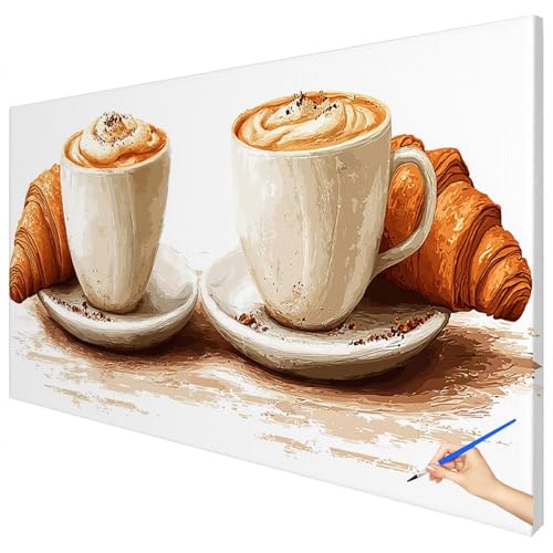 Malen Nach Zahlen Erwachsene Groß 120x50cm Malen Nach Zahlen Küche Basteln Erwachsene Kaffee Paint by Numbers Adult Kit DIY Acrylfarbe Ölgemälde Set für Anfänger, Geschenke für Frauen Deko D-97 Malen Nach Zahlen Erwachsene Groß 120x50cm Malen Nach Zahlen Küche Basteln Erwachsene Kaffee Paint by Numbers Adult Kit DIY Acrylfarbe Ölgemälde Set für Anfänger, Geschenke für Frauen Deko D-97 von Ciooyxee
