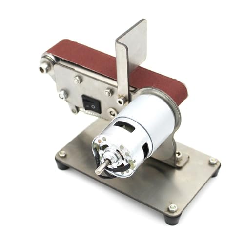 Bandschleifer 200W, Tischschleifer mit 7 Gängen, Schleifmaschine für Holz und Metall, Poliermaschine und Messerschärfer, Elektrisches Werkzeug mit Einstellbarem Winkel Bandschleifer 200W, Tischschleifer mit 7 Gängen, Schleifmaschine für Holz und Metall, Poliermaschine und Messerschärfer, Elektrisches Werkzeug mit Einstellbarem Winkel von Ciounmb
