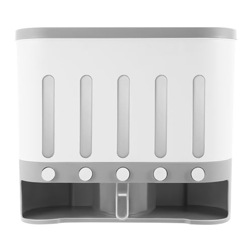 Ciounmb 360° drehbarer Getreidespender, 40x15x34cm, Müslispender, Cereal Dispenser, ideal für schwarzen Reis, gelben Reis, rote Bohnen, Reis, Mungobohnen, Sojabohnen usw Ciounmb 360° drehbarer Getreidespender, 40x15x34cm, Müslispender, Cereal Dispenser, ideal für schwarzen Reis, gelben Reis, rote Bohnen, Reis, Mungobohnen, Sojabohnen usw von Ciounmb