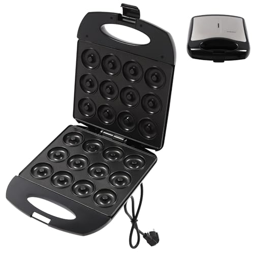 Mini Donut Maker für 12 kleine Donuts, inkl. Backampel & Antihaftbeschichtung, 1200W Donutmaker, Donuts Backform Mini Donut Maker für 12 kleine Donuts, inkl. Backampel & Antihaftbeschichtung, 1200W Donutmaker, Donuts Backform von Ciounmb