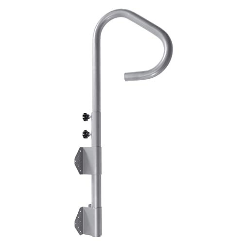 Whirlpool Handlauf 100kg Tragfähigkeit Spa-Geländer Pool Handlauf Höhenverstellbar Haltegriff Einstiegshilfe 360° drehbar, Schwimmbad-Handläufe für Schwimmbäder Whirlpools oder als Handtuchbaum von Ciounmb