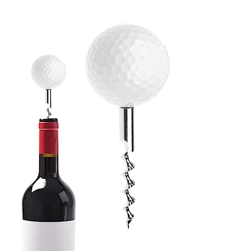 Cipliko Korkenzieher für Weinflaschen,Korkenzieher in Golfballform - Einzigartige Golfballform aus 420 Edelstahl. Weinkorkenentferner für Barkeeper und Restaurants von Cipliko