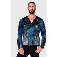 Cipo & Baxx Jeansjacke "Jacke", ohne Kapuze, mit asymetrischen Kragen und Reißverschluss Cipo & Baxx Jeansjacke "Jacke", ohne Kapuze, mit asymetrischen Kragen und Reißverschluss von Cipo & Baxx