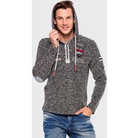 Cipo & Baxx Kapuzenpullover "Kapuzenpullover", mit modischen Details von Cipo & Baxx