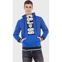 Cipo & Baxx Kapuzenpullover "Sweatshirts", mit Markenprint von Cipo & Baxx
