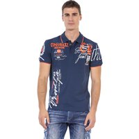 Cipo & Baxx Poloshirt, mit markantem Print von Cipo & Baxx