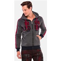 Cipo & Baxx Sweatjacke "Sweatjacke", Mit lässiger Kapuze, CL357 von Cipo & Baxx