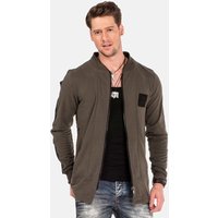 Cipo & Baxx Sweatjacke "Sweatjacke", mit Layeroptik, CL-305 Cipo & Baxx Sweatjacke "Sweatjacke", mit Layeroptik, CL-305 von Cipo & Baxx