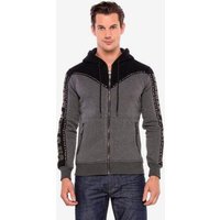 Cipo & Baxx Sweatjacke "Sweatjacke", mit praktischen Kapuze, CL381 von Cipo & Baxx
