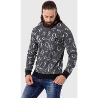 Cipo & Baxx Sweatshirt "Sweatshirts" 1 Stk. tlg. mit Allover-Print Cipo & Baxx Sweatshirt "Sweatshirts" 1 Stk. tlg. mit Allover-Print von Cipo & Baxx
