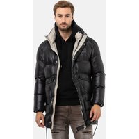 Cipo & Baxx Winterjacke "Jacke", mit Kapuze, mit seitlichen Schlitzen von Cipo & Baxx
